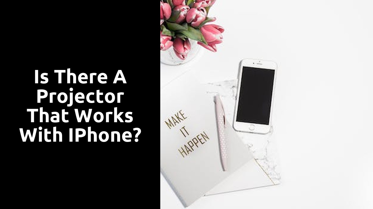 Is there a projector that works with iPhone?