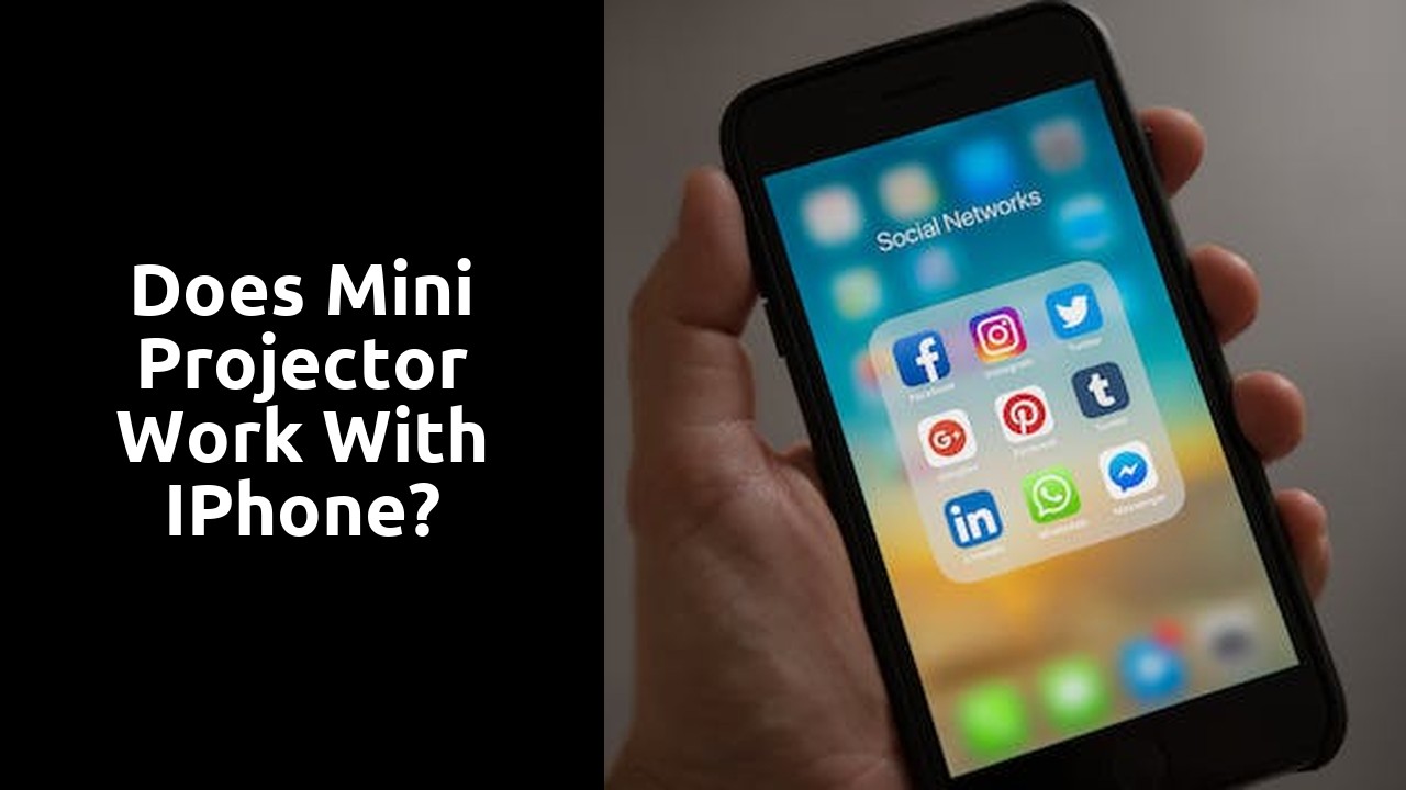 Does mini projector work with iPhone?