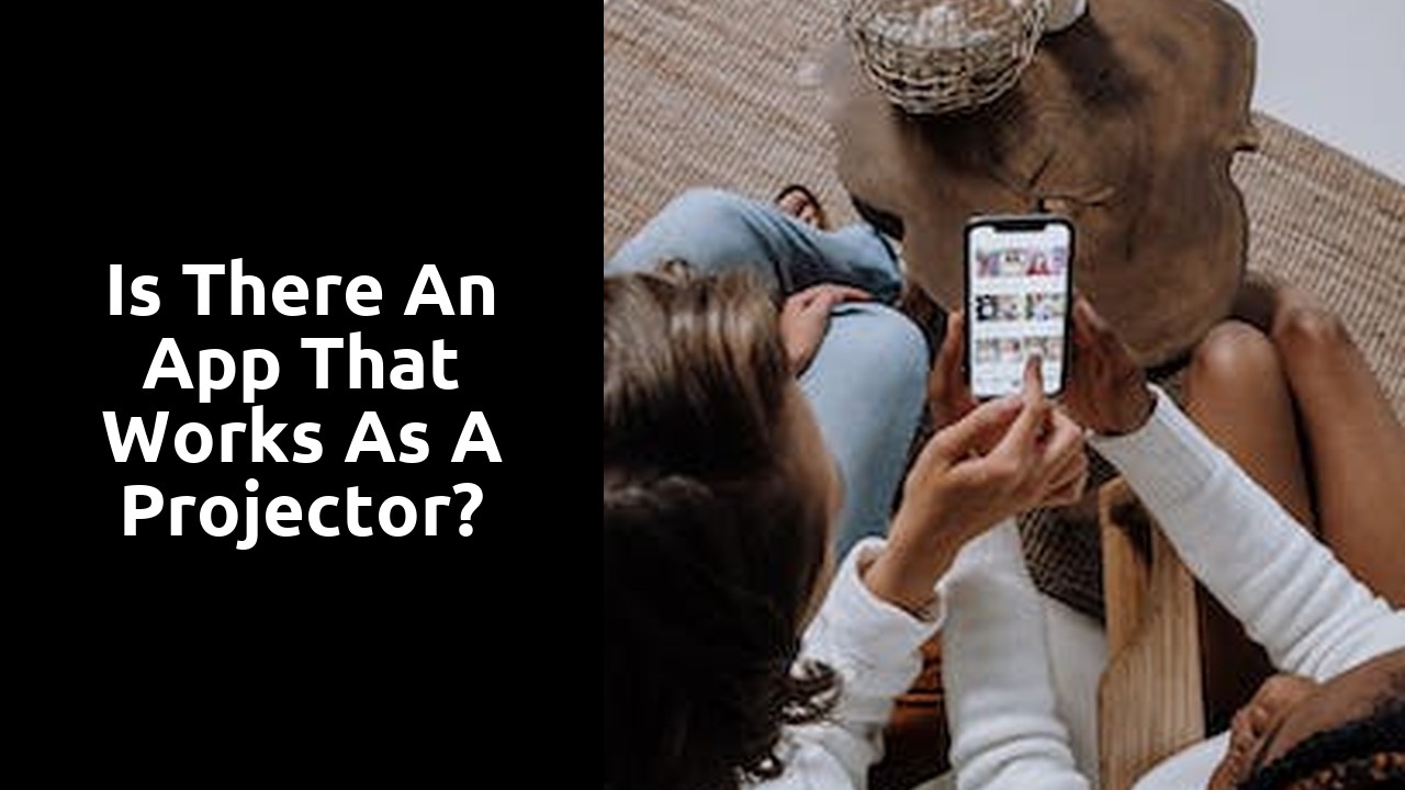 Is there an app that works as a projector?